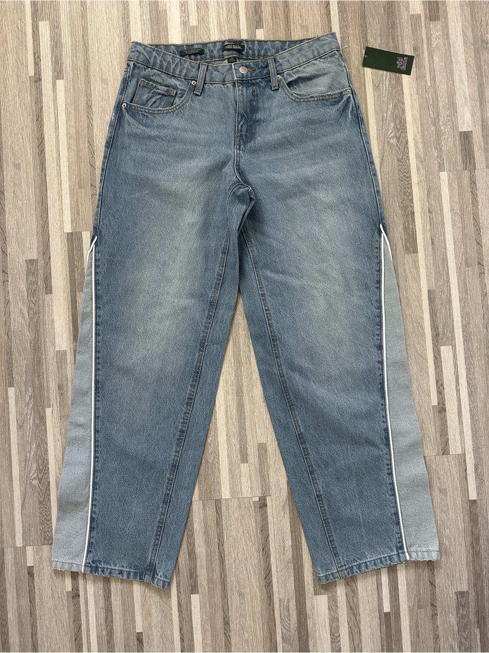 Wild Fable Two-Tone Pants Women's – New with Tags High-rise, Denim, Size 6